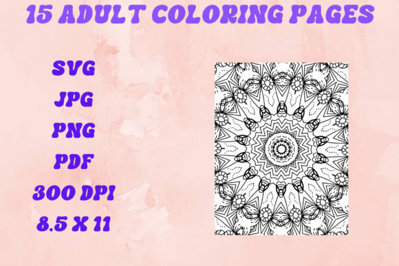 15 Page Coloring Bundle: A Comprehensive Guide for Creative Relaxation