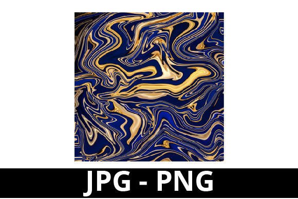 Blue Yellow Marble Pattern Perfect for B: A Versatile Design for Modern Creativity