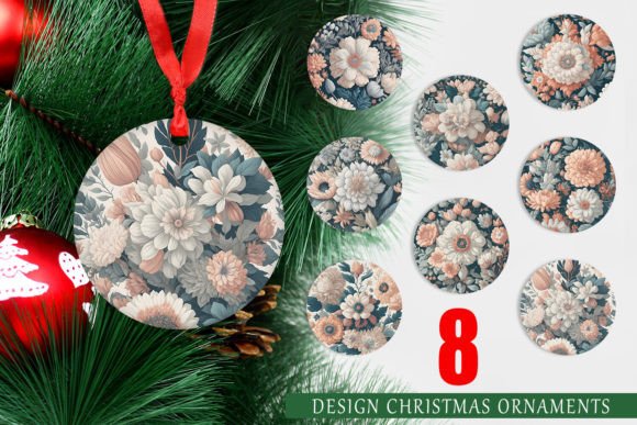 Boho Christmas Ornament Designs