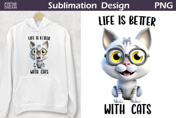 Cat Quote Sublimation Design: A Creative and Functional Art Form