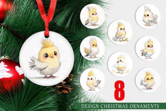 Christmas Ornament Cute Cockatiel: A Unique Addition to Your Holiday Decor