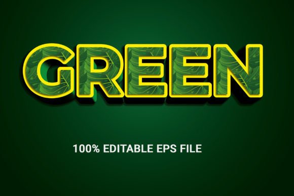 Green Text Effect Design New Shadow: A Versatile Tool for Modern Designers