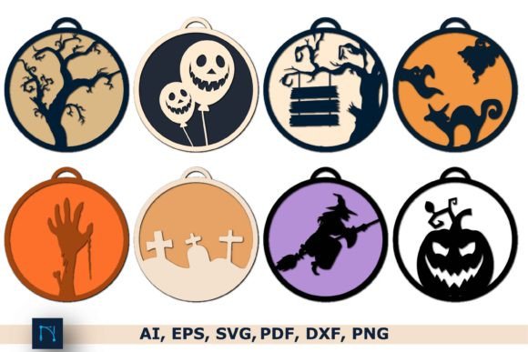 Halloween Ornaments Decor SVG Bundle: A Creative Solution for Spooky Decor