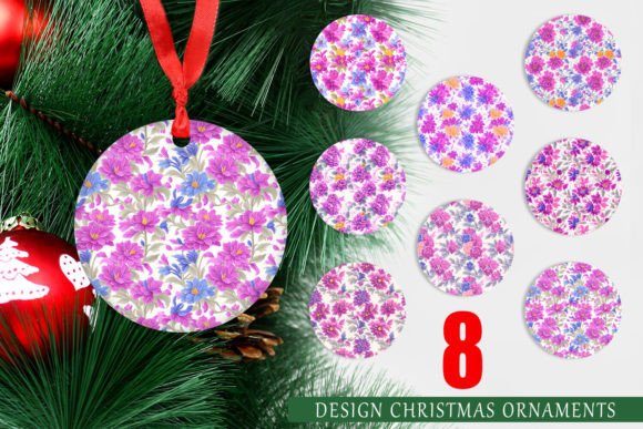 Ornaments Floral Vintage Pattern: A Timeless Addition to Your Holiday Decor