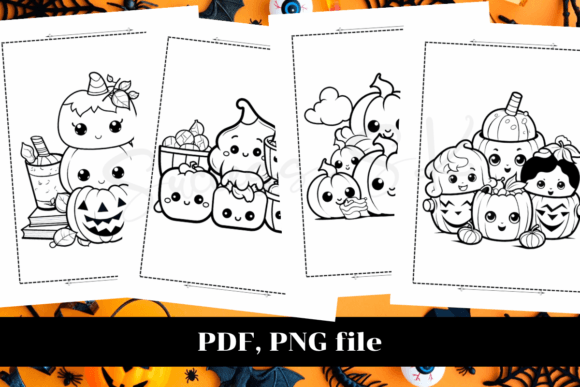 Pumpkin Candy Halloween Coloring Pages: A Versatile Creative Resource