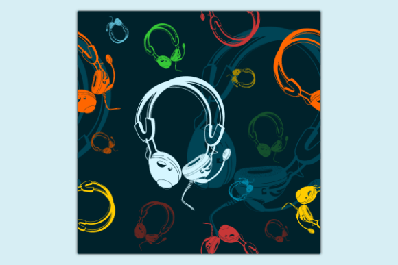 Various Colors Earphone Dark Pattern: A Strategic Design Tool for Modern Creatives