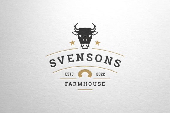 Vintage Farm Agriculture Logo: A Timeless Design for Modern Agricultural Businesses