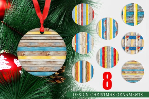 Vintage Wood Board Christmas Ornaments: A Unique Decorative Option