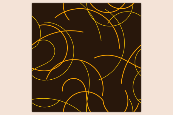 Yellow Curved Line Dark Seamless Pattern: A Versatile Design Element